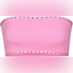 Skims bandeau bikini top and tie  bottom